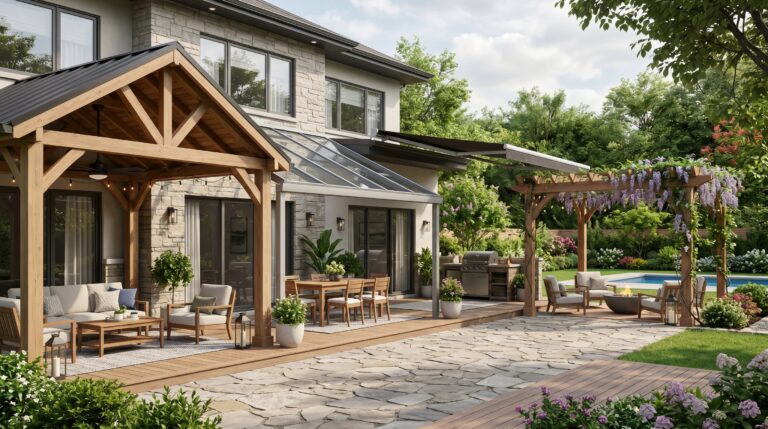 22 Patio Roof Extension Ideas to Instantly Upgrade Your Outdoor Space