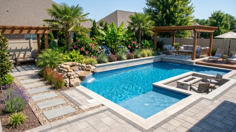21 Pool Landscaping Ideas to Turn Your Backyard Into a Relaxing Oasis