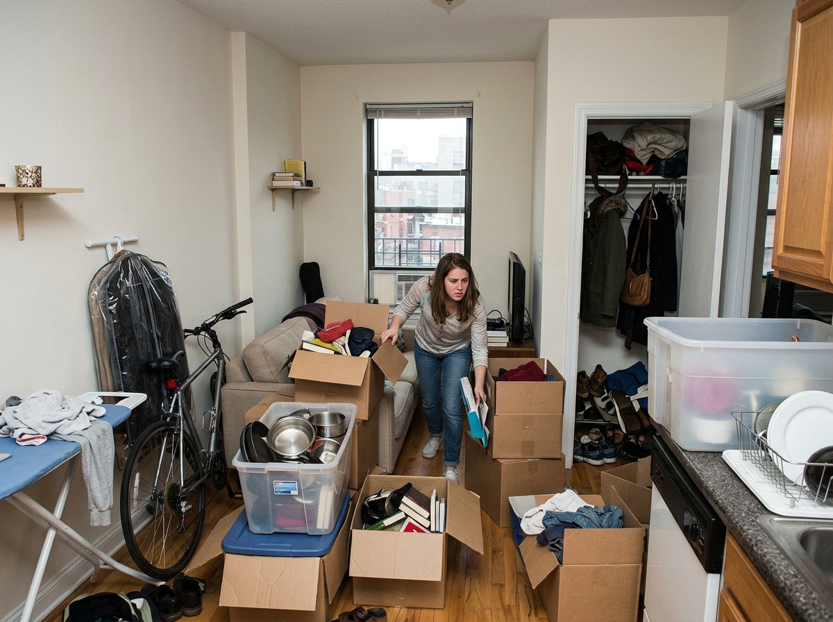 7 Small Space Storage Mistakes First-Time Renters Make (And What I’d Do Instead)