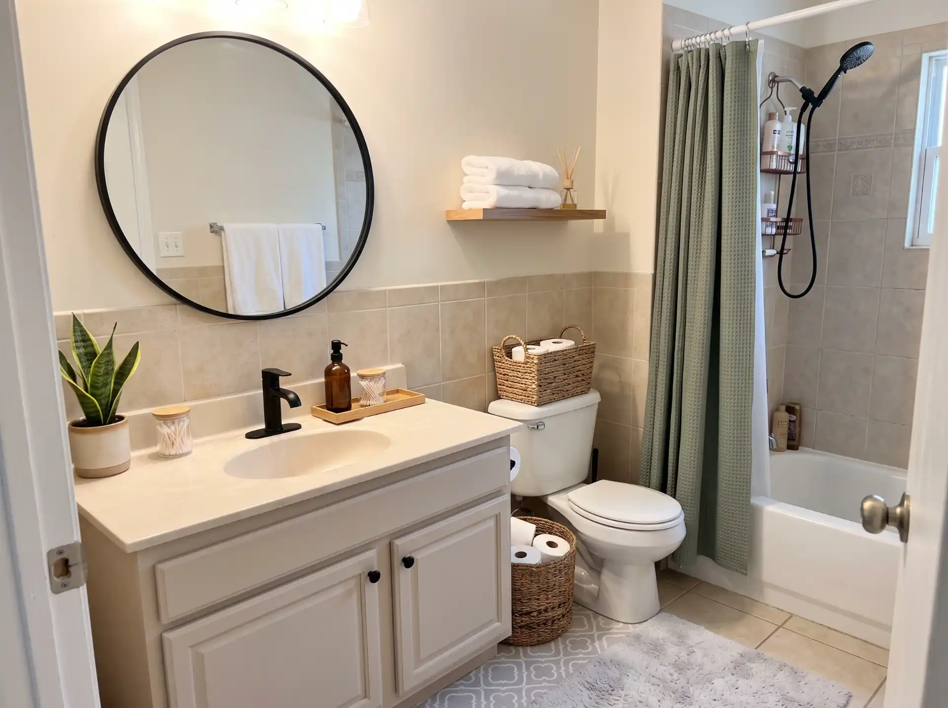 31 Renter-Friendly Bathroom Upgrades That Won’t Cost You Your Security Deposit